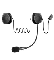 Powermaster Bluetooth lu Şarjlı Kask İçi Motosiklet Hoparlör ve Mikrofon Seti Telefonla Konuşma