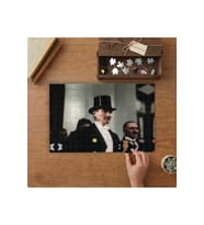 Ulu Önder Mustafa Kemal Atatürk Tasarımı 240 parça Ahşap Puzzle Ahşap Kutuda MP06948