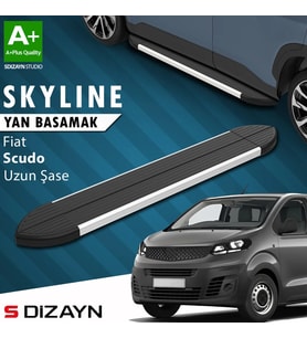 Fiat Scudo 3 Skyline Aluminyum Yan Basamak 243 Cm 2020 Üzeri A+ Kalite