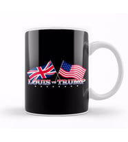 Louis Vs Trump Flags Donald Theroux Kupa Bardak Porselen