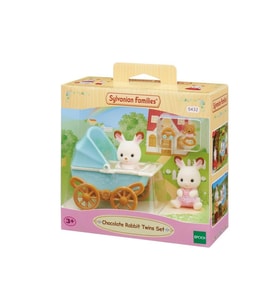 5432 Sylvanian Families, Çikolata Kulaklı İkiz Tavşan Bebek, +3 yaş
