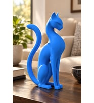 Kedi Anıtı Dekoratif Biblo