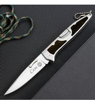 Kişiye Özel İsimli Columbia A3123-A 25.5 CM Araç Baskılı Columbia Avcı Çakısı (Çok Renkli)