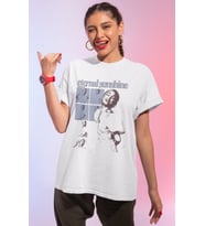 Eternal Sunshine Ariana Grande Baskılı Unisex Oversize Şarkıcı Tişört