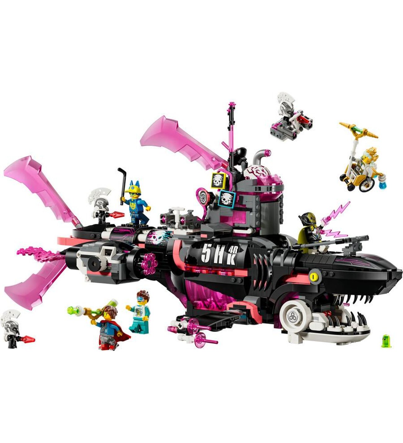 コレクション kraan LEGO Dreamzzz 71500 Nightmare Shark Submarine