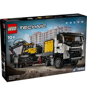 LEGO Technic 42175 Volvo FMX Truck and EC230 Electric Excavator