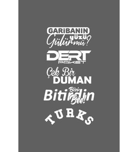 Oto Arka Cam Sticker Model 49 Beyaz 40*20 Cm