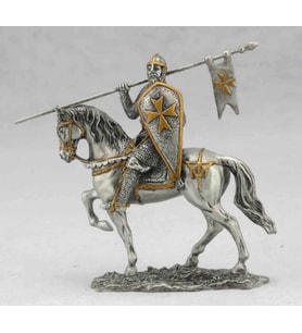 WISE Veronese Serisi-Wise Mitoloji & Tarih-ORTAÇAĞ ATLI SAVAŞÇI-10*7*2,5 CM.