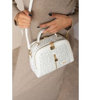 kadin omuz cantasi capraz askili canta gunluk canta Kadin El Ve Omuz Cantasi 2057 EBAT: 24X21 CM Beyaz Just Polo JPM2057