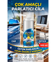 #Parlatıcı Paslanmaz Çelik Yüzey Temizleyici Parlatıcı Sprey 500 ml Ankastre Fırın Davlumbaz Buzdola