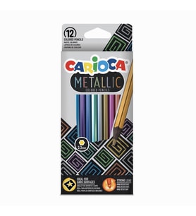 Nessiworld  Carioca 12 Renk Metalik Kuru Boya Seti