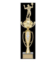ODAK KUPA - Figürlü Kupalar - Voleybol Erkek Figürlü Kupalar FG-072 C - 49 cm