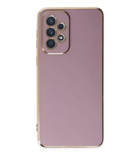 Galaxy A73 5G Kılıf Volet Silikon - Mor