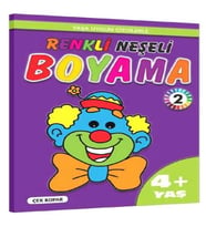 Renkli Neşeli Boyama -2 (4+Yaş)