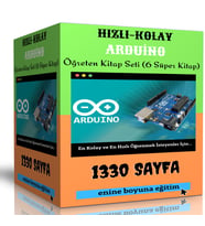 Hızlı ve Kolay Arduino Öğreten Kitap Seti (6 Süper Kitap)