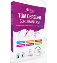 Karekök Yayınları 2025-2026 Müfredat 6.SINIF TÜM DERSLER SORU BANKASI (Çok Renkli)