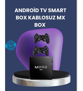 Android TV Box 10K Ultra HD Medya Oynatıcı ve Oyun Cihazı