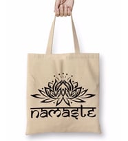 Namaste Yoga 03 Bez Çanta Uzun Saplı