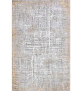 Eliana Home Baskılı, Yıkanabilir Kaymaz Taban Salon Halısı LNA0445 100x150 cm (Gri)