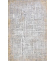 Eliana Home Baskılı, Yıkanabilir Kaymaz Taban Salon Halısı LNA0445 100x150 cm (Gri)