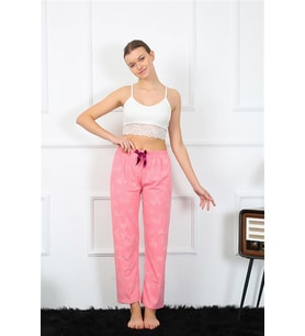 Akbeniz Kadın Pamuklu Alt Pijama 27462 (Pembe)
