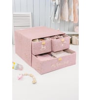 Kapısı Baby 3 Bölmeli Katlanabilir Çekmece - Bebek Odası Organizeri