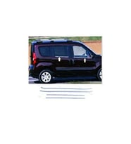 Opel Combo Krom Cam Çıtası 4 prç. 2012 Üzeri P. Çelik