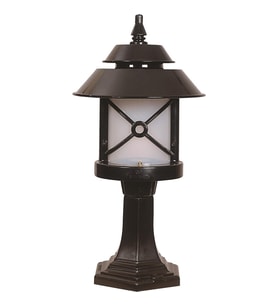 AVONNI BSU-68199-BSY-K Siyah Boyalı Dış Mekan Aydınlatma E27 ABS Polikarbon Cam 26cm