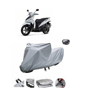 Suzuki Address 110  Su Geçirmez Motosiklet Brandası ARKA ÇANTA UYUMLU