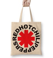 Rhcp Red Hot Chili Peppers Bez Çanta Uzun Saplı