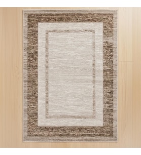 Zarra Yumuşak Modern Vizon Bej Halı Salon Mutfak Antre Yolluk Oturma Odası Çocuk Odası Halısı Z306A_Z148