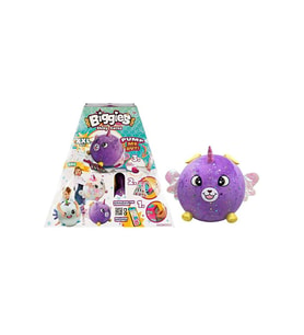 Sunman Biggies Şişme Peluş Boynuzlu Mor Köpek Xxl Shiny Corns S2