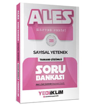 Yediiklim Ales Sayısal Yetenek Master Serisi Soru Bankası 2027
