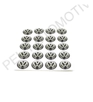 Volkswagen Anahtar Logosu (1 Adet 10MM) 3C0837891 Siyah
