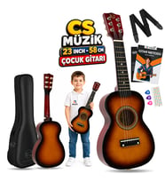 Fourtune Loki T-80SB 6 Telli Sunburst Çocuk Gitarı Gerçek Ağaç