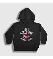 Presmono Unisex Çocuk Siyah Blessed Mma Ufc Max Holloway Kapüşonlu Sweatshirt 473952tt