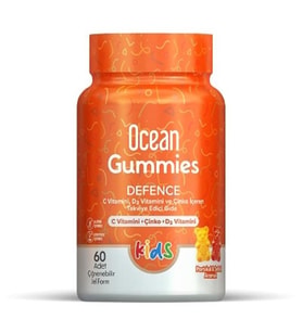 Ocean Gummies Defence 60 Adet Çiğnenebilir Form