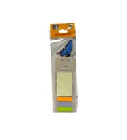 NOT YAZ KAS-0028 KELEBEK KİTAP AYRACI-SAYFA AYRACI YAPIŞKANLI NOT KAĞIT SETİ - TEKLİ