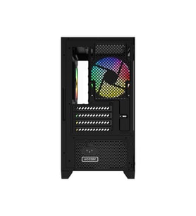 GAMEBOOSTER 600W GB-M6001B 4-Rainbow Fanlı Gaming Mid-Tower PC Kasası