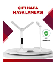 Göz Koruyucu LED Okuma Lambası Titreşimsiz Işık, Kalemlik ve Stand Fonksiyonlu