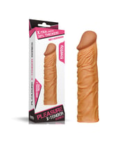 Censan Add 2" Pleasure X Tender Penis Sleeve Brown