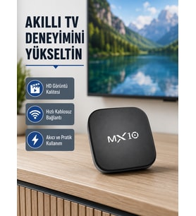 Android 4K TV Box – Wi-Fi, Bluetooth, Dolby Ses, 60 FPS Ultra HD