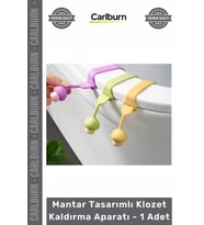 Özel Üretim Hijyenik Tuvalet Kapağı Kaldırıcı Pratik Esnek Şık Mantar Tasarımlı Klozet Kaldırma Apar