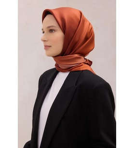 81 Belli Twill Degrade İpek Eşarp 4224D