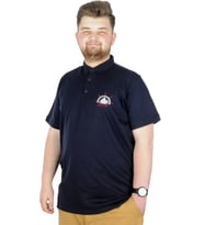 Mode XL Büyük Beden T-Shirt Polo Steamnoat 22345 Lacivert