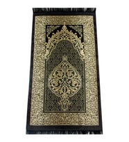 Ekonomik Osmanlı Desen Tafta Seccade Siyah