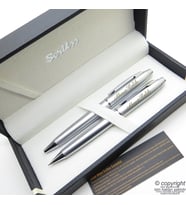 Scrikss 35 Mat Krom Tükenmez Kalem + Versatil Kalem Set  Scrikss Kalem  İsme Özel Kalem  Hediyelik Kalem