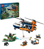 LEGO City 60437 Orman Kaşifinin Helikopteri Kamp Yerinde (881 Parça)