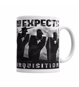NO BODY EXPECTS INQUISITION Kupa Bardak Porselen