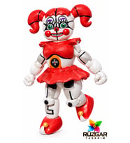 Fnaf Five Nights at Freddy's Circus Baby Fnaf Eklemli Oyuncak Kafası Dönebilir